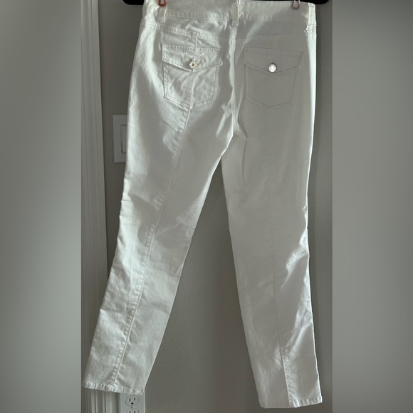 White House Black Market white jeans - Picture 2 of 4